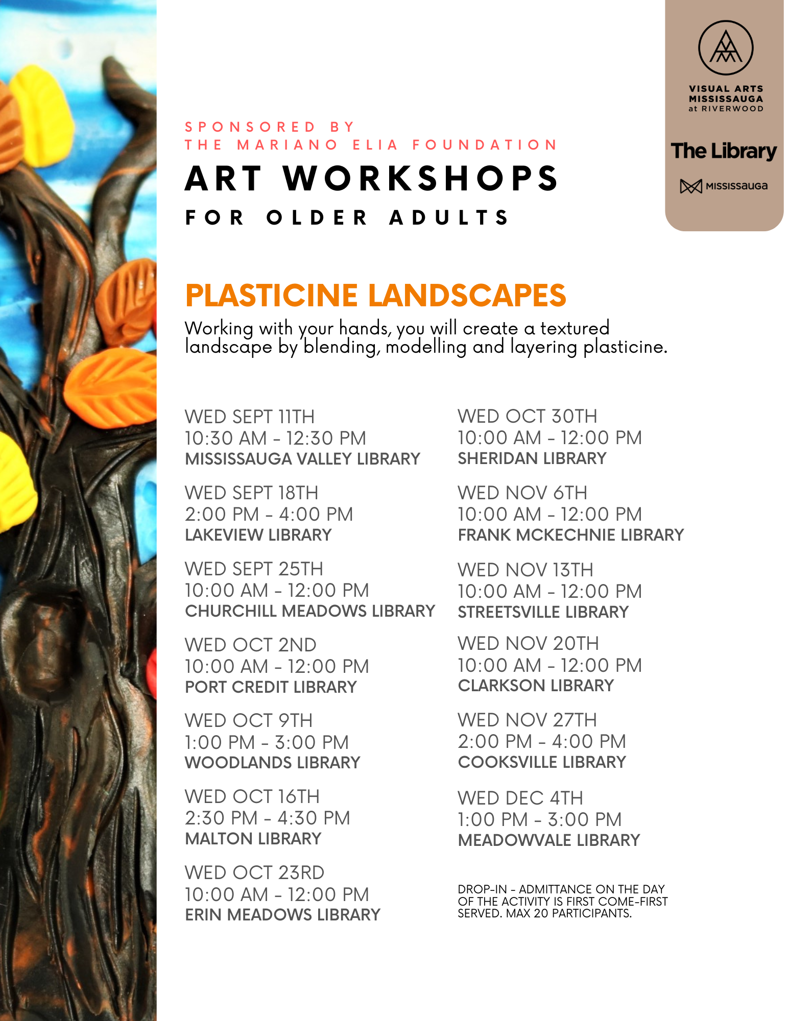 Community Programs - Visual Arts Mississauga